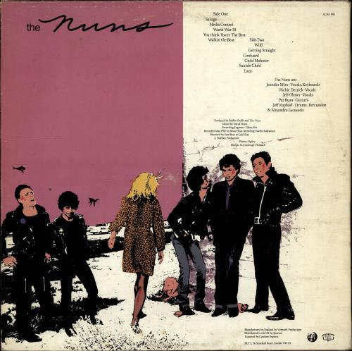The Nuns The Nuns vinyl LP album (LP record) UK NU0LPTH704788