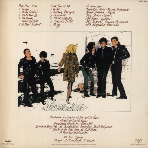 The Nuns The Nuns vinyl LP album (LP record) UK NU0LPTH863005