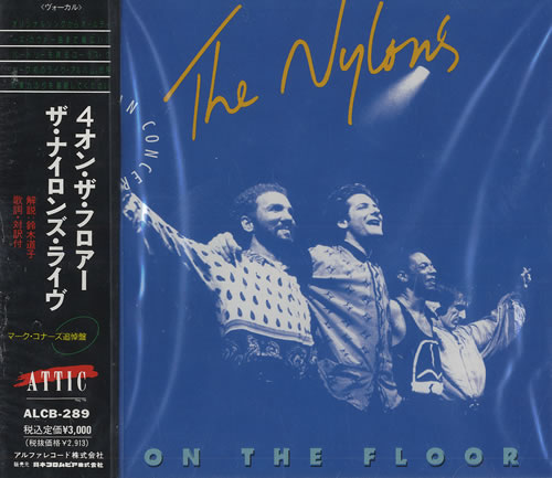 The Nylons 4 On The Floor CD album (CDLP) Japanese T57CDON465905