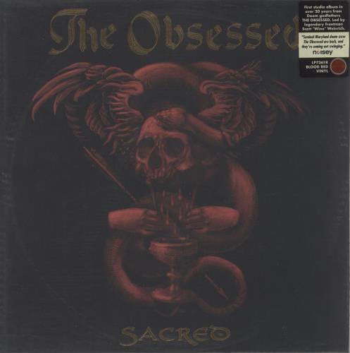 The Obsessed Sacred - Red Vinyl vinyl LP album (LP record) UK V-VLPSA867537