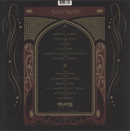 The Obsessed Sacred - Red Vinyl vinyl LP album (LP record) UK V-VLPSA867537