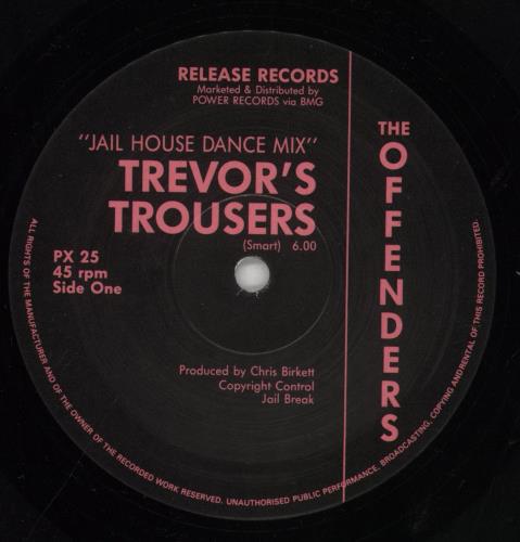 The Offenders Trevor's Trousers 12" vinyl single (12 inch record / Maxi-single) UK 8NI12TR855621