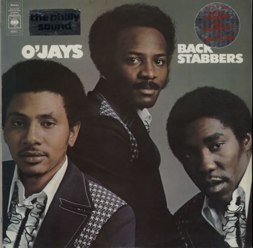 The O'Jays Back Stabbers vinyl LP album (LP record) UK OJYLPBA600548