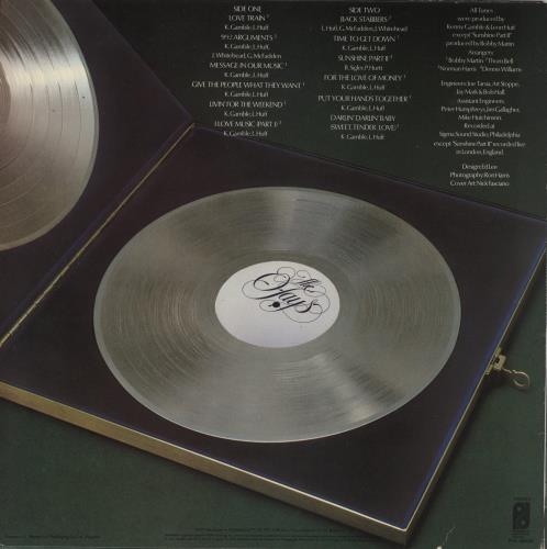 The O'Jays Collectors' Items vinyl LP album (LP record) UK OJYLPCO521908