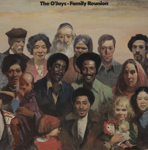 The O'Jays Family Reunion vinyl LP album (LP record) US OJYLPFA755514
