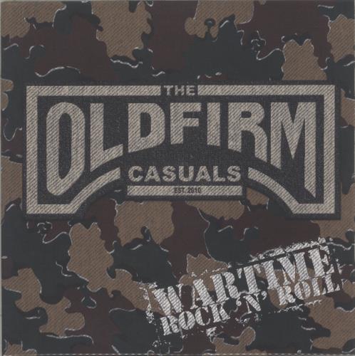 The Old Firm Casuals Wartime Rock 'N' Roll 12" vinyl single (12 inch record / Maxi-single) US 9-G12WA884778