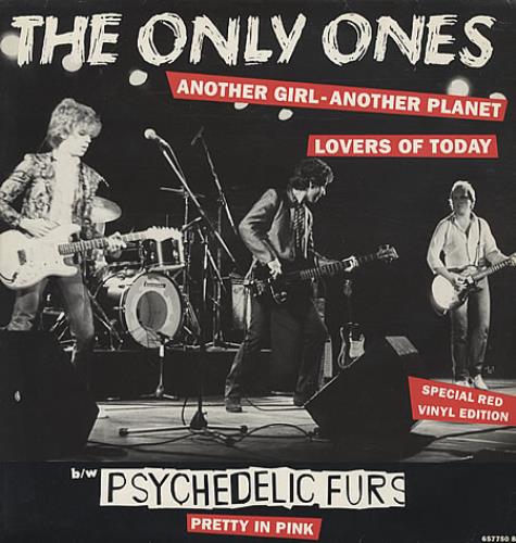 The Only Ones Another Girl Another Planet - Red Vinyl 12" vinyl single (12 inch record / Maxi-single) UK O-O12AN108179