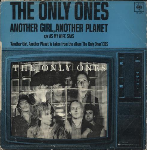 The Only Ones Another Girl, Another Planet - VG Sleeve 12" vinyl single (12 inch record / Maxi-single) UK O-O12AN870725