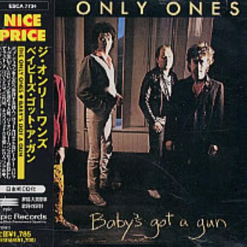 The Only Ones Baby's Got A Gun CD album (CDLP) Japanese O-OCDBA236876