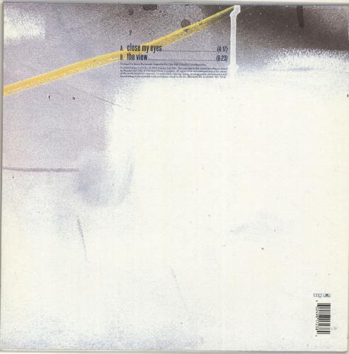 The Open Close My Eyes 12" vinyl single (12 inch record / Maxi-single) UK TOP12CL292687