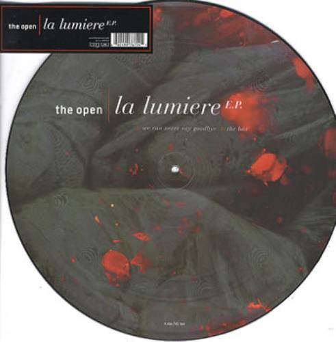 The Open La Lumiere EP 12" vinyl picture disc (12 inch picture record) UK TOP2PLA352522