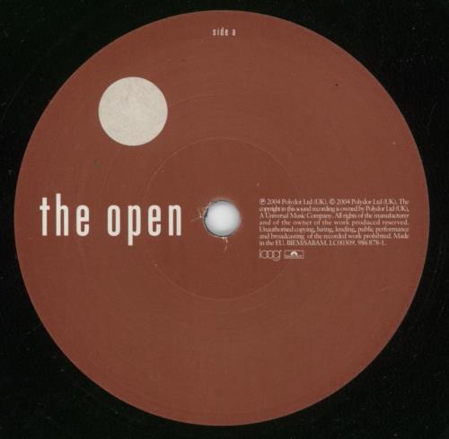 The Open Never Enough 7" vinyl single (7 inch record / 45) UK TOP07NE306315