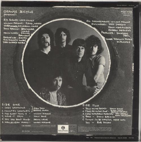 The Orange Bicycle Orange Bicycle - Factory Sample vinyl LP album (LP record) UK V4RLPOR737503