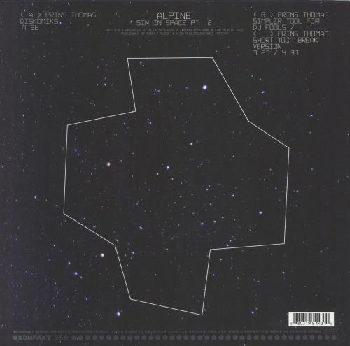The Orb Alpine Diskomiks 12" vinyl single (12 inch record / Maxi-single) German ORB12AL782100