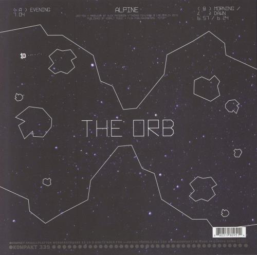 The Orb Alpine 12" vinyl single (12 inch record / Maxi-single) German ORB12AL782097