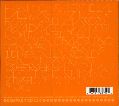 The Orb COW / Chill Out, World! CD album (CDLP) German ORBCDCO782385