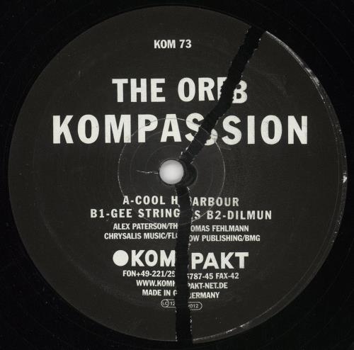 The Orb Kompassion 12" vinyl single (12 inch record / Maxi-single) German ORB12KO235874