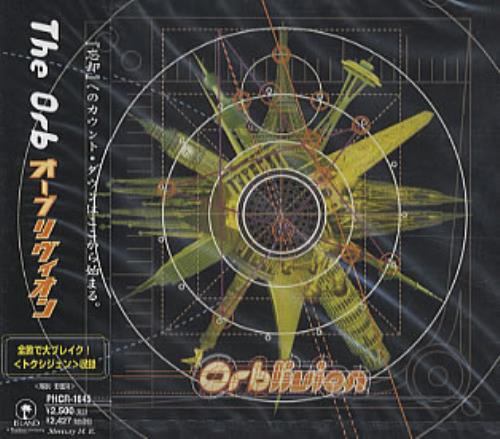 The Orb Orblivion CD album (CDLP) Japanese ORBCDOR321061