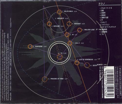 The Orb Orblivion CD album (CDLP) Japanese ORBCDOR782377