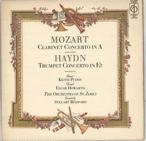 The Orchestra Of St. James Mozart: Clarinet Concerto in A / Haydn: Trumpet Concerto in Eb vinyl LP album (LP record) UK Y7-LPMO711282