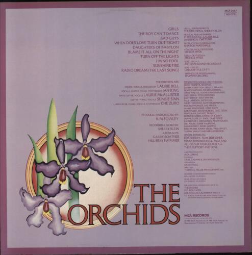The Orchids (Rock) The Orchids vinyl LP album (LP record) UK 71GLPTH853260