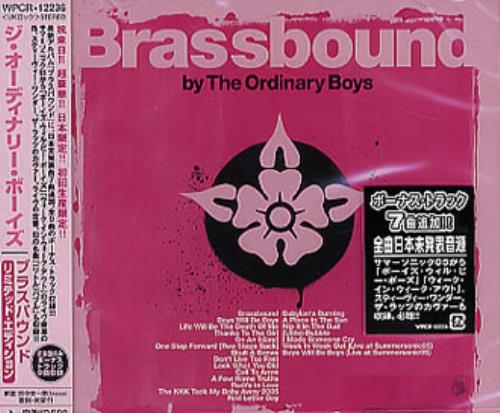 The Ordinary Boys Brassbound CD album (CDLP) Japanese TOACDBR348187