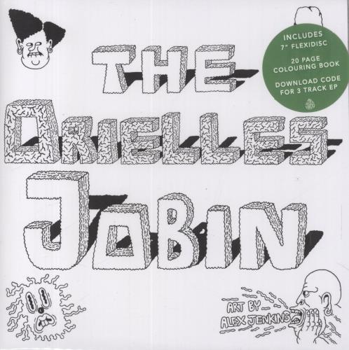 The Orielles Jobin - Green Flexdisc 7" vinyl single (7 inch record / 45) UK 3LH07JO835091