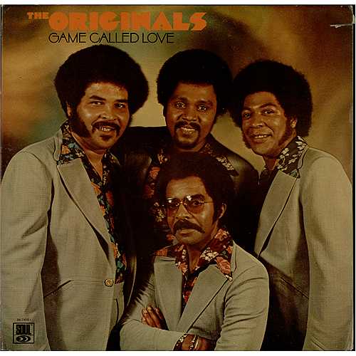 The Originals Game Called Love vinyl LP album (LP record) US T.OLPGA408564