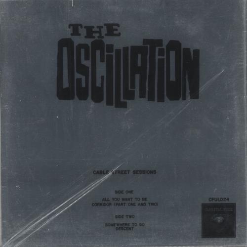 The Oscillation Cable Street Sessions + Mirror Board Sleeve 12" vinyl single (12 inch record / Maxi-single) UK YRH12CA871852