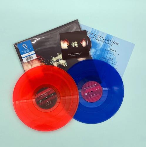 The Oscillation Untold Futures: Dinked Edition - Orange & Blue Vinyl + Bonus CD - Numbered 2-LP vinyl record set (Double LP Album) UK YRH2LUN871834