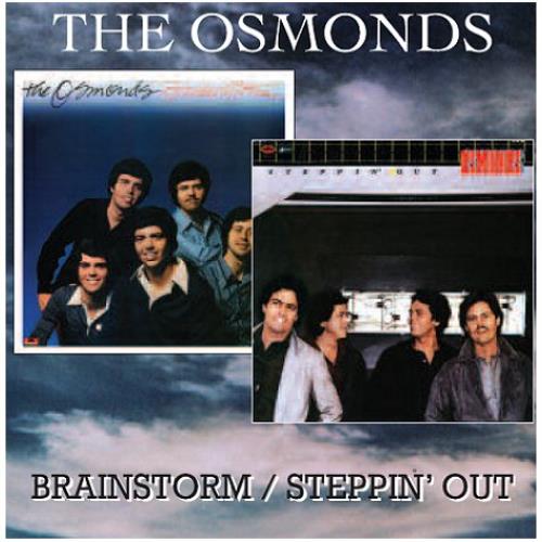 The Osmonds Brainstorm / Steppin' Out CD album (CDLP) UK OSDCDBR450116