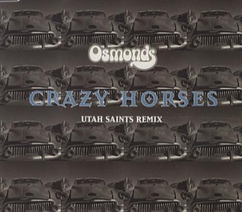 The Osmonds Crazy Horses CD single (CD5 / 5") UK OSDC5CR65805