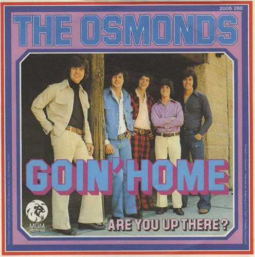 The Osmonds Goin' Home 7" vinyl single (7 inch record / 45) German OSD07GO206589