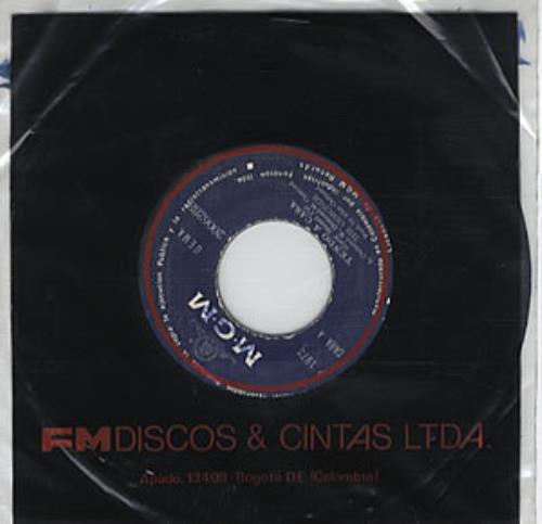 The Osmonds Yendo A Casa 7" vinyl single (7 inch record / 45) Colombian OSD07YE321503