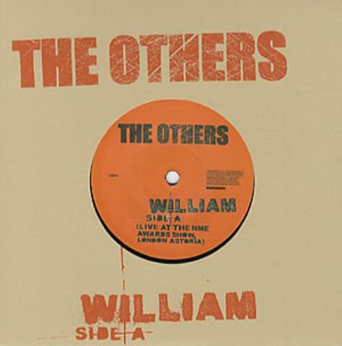 The Others William 7" vinyl single (7 inch record / 45) UK TOV07WI319435