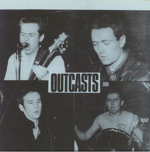 The Outcasts Just Another Teenage Rebel - Title Sleeve 7" vinyl single (7 inch record / 45) UK OUS07JU810030