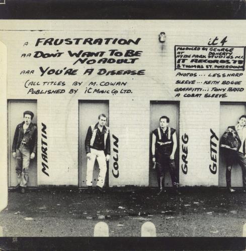 The Outcasts You're A Disease 7" vinyl single (7 inch record / 45) UK OUS07YO807057