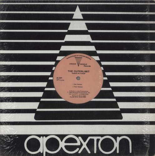 The Outerlimit Dance In A Daze 12" vinyl single (12 inch record / Maxi-single) US 86H12DA865818