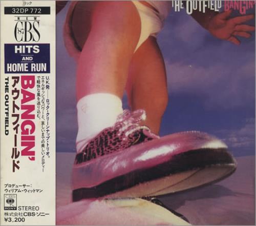 The Outfield Bangin' CD album (CDLP) Japanese OFDCDBA400105