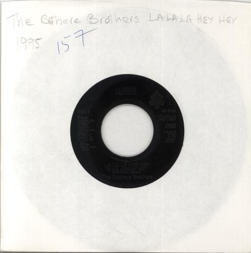The Outhere Brothers La La La Hey Hey 7" vinyl single (7 inch record / 45) UK OUB07LA861229