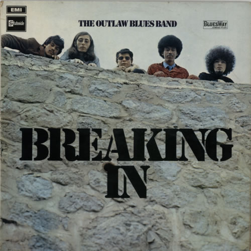 The Outlaw Blues Band Breaking In vinyl LP album (LP record) UK V8ILPBR596793