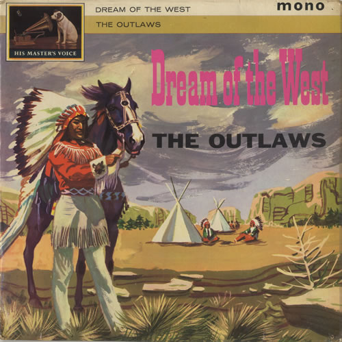 The Outlaws (UK) Dream Of The West - VG vinyl LP album (LP record) UK TXOLPDR527865
