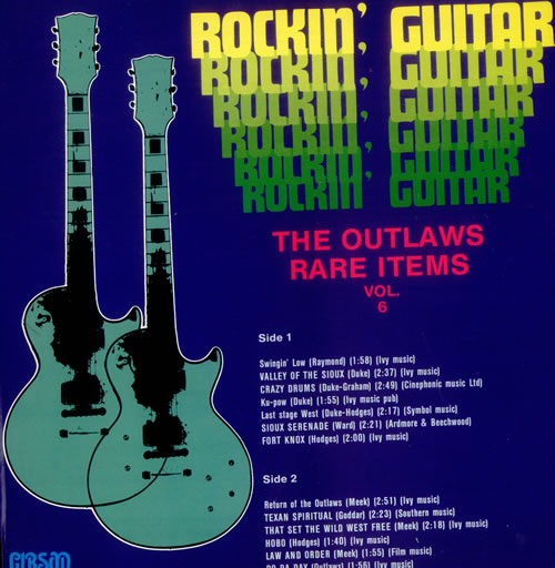 The Outlaws (UK) Rare Items vinyl LP album (LP record) German TXOLPRA534007