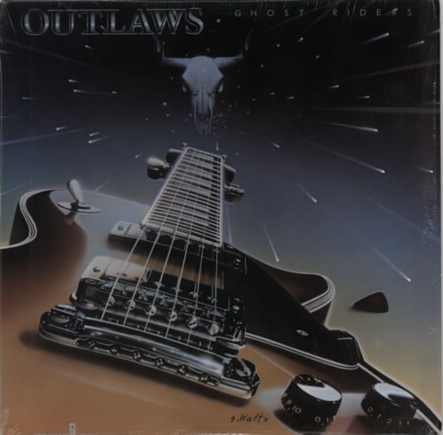 The Outlaws (US) Ghost Riders vinyl LP album (LP record) US OUWLPGH591099