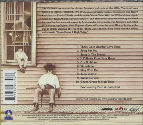 The Outlaws (US) Outlaws: Remastered CD album (CDLP) UK OUWCDOU814317