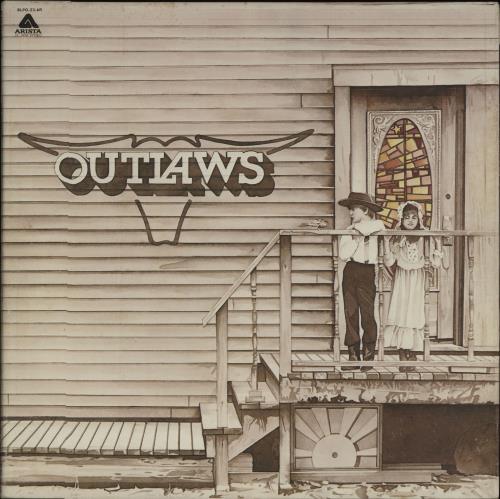 The Outlaws (US) Outlaws vinyl LP album (LP record) Japanese OUWLPOU670311