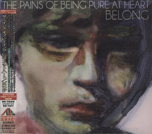 The Pains Of Being Pure At Heart Belong CD album (CDLP) Japanese U23CDBE664111