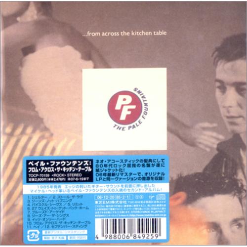 The Pale Fountains From Across The Kitchen Table CD album (CDLP) Japanese PLFCDFR416673