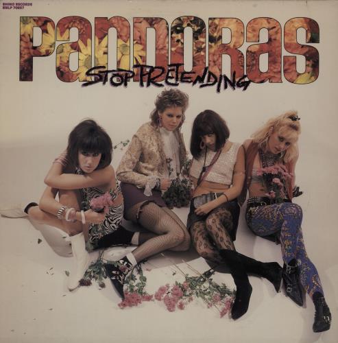 The Pandoras Stop Pretending vinyl LP album (LP record) US V6LLPST754515