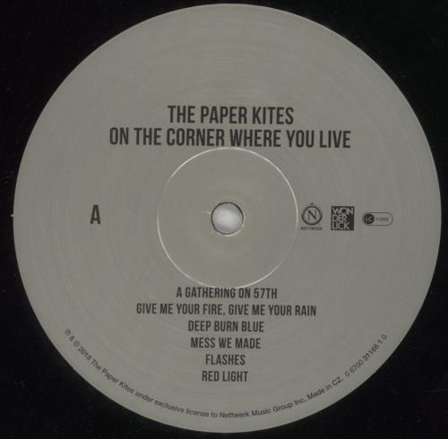 The Paper Kites On The Corner Where You Live vinyl LP album (LP record) UK 3XNLPON854707